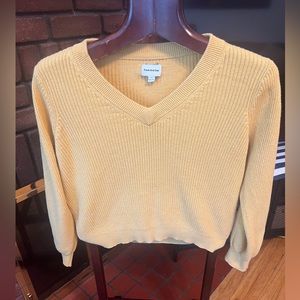 COPY - Like new condition cotton cropped Frank &  Oak sweater size M